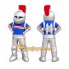 Armored Knight Mascot Costume with Custom Logo Armored Knight Mascot Costume with Custom Logo