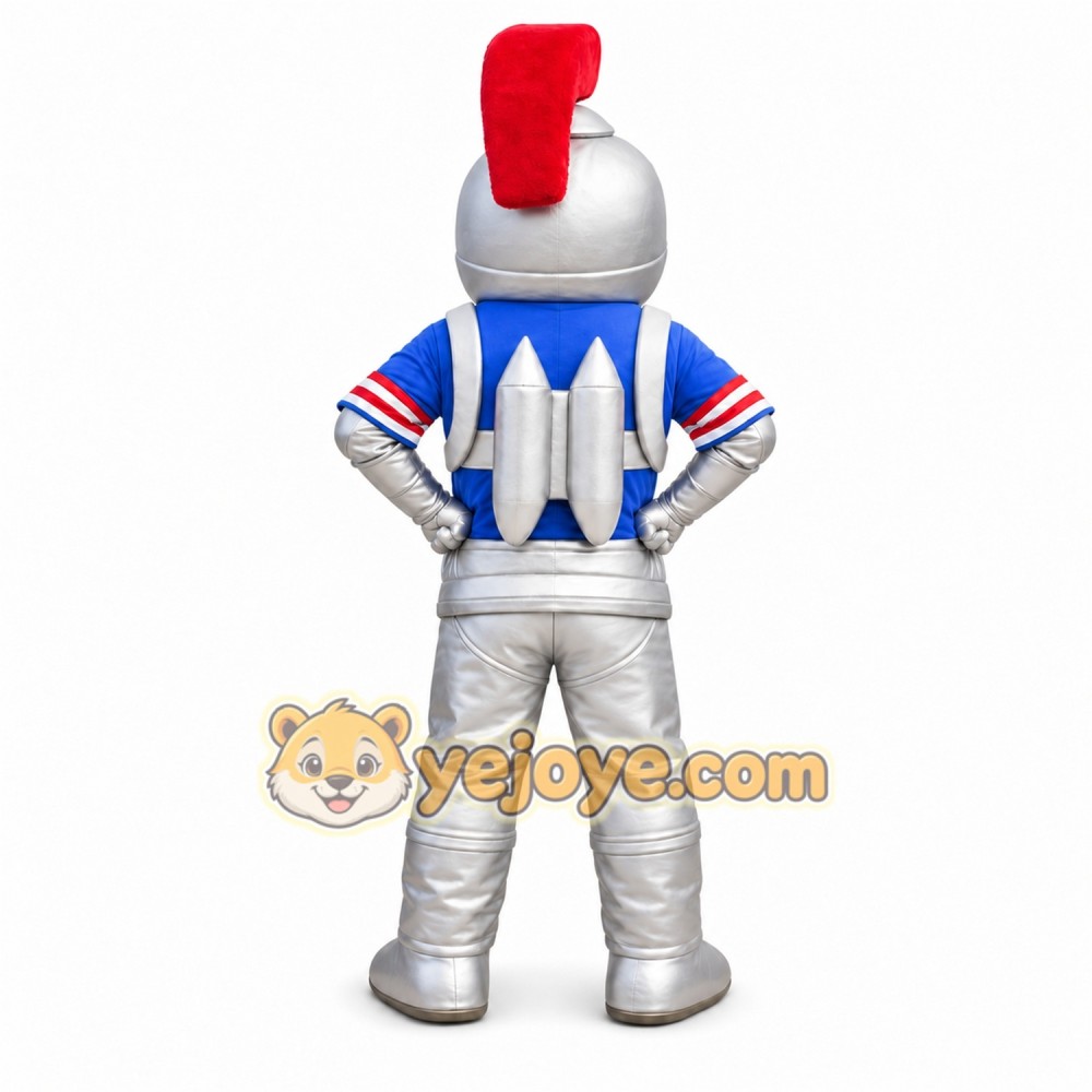 Armored Knight Mascot Costume with Custom Logo Armored Knight Mascot Costume with Custom Logo