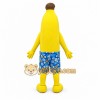 Yellow Banana Mascot Costume with Custom Logo Yellow Banana Mascot Costume with Custom Logo