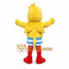 Yellow Duck Mascot Costume with Custom Logo Yellow Duck Mascot Costume with Custom Logo