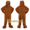 Brown Beaver Mascot Costume with Custom Logo Brown Beaver Mascot Costume with Custom Logo