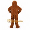 Brown Beaver Mascot Costume with Custom Logo Brown Beaver Mascot Costume with Custom Logo