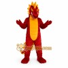 Red Dragon Mascot Costume with Custom Logo Red Dragon Mascot Costume with Custom Logo