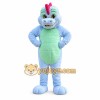 Blue Dinosaur Mascot Costume with Custom Logo Blue Dinosaur Mascot Costume with Custom Logo