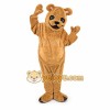Brown Bear Mascot Costume with Custom Logo Brown Bear Mascot Costume with Custom Logo