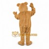 Brown Bear Mascot Costume with Custom Logo Brown Bear Mascot Costume with Custom Logo