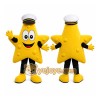 Yellow Star Mascot Costume with Custom Logo Yellow Star Mascot Costume with Custom Logo