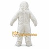 White Bear Mascot Costume with Custom Logo White Bear Mascot Costume with Custom Logo