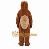 Brown Beaver Mascot Costume with Custom Logo Brown Beaver Mascot Costume with Custom Logo