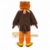 Brown Owl Mascot Costume with Custom Logo Brown Owl Mascot Costume with Custom Logo