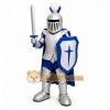 Armored Knight Mascot Costume with Custom Logo Armored Knight Mascot Costume with Custom Logo
