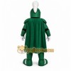 Green Medieval Knight Mascot Costume with Custom Logo Green Medieval Knight Mascot Costume with Custom Logo
