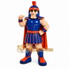 Blue Roman Warrior Mascot Costume with Custom Logo Blue Roman Warrior Mascot Costume with Custom Logo