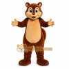 Brown Squirrel Mascot Costume with Custom Logo Brown Squirrel Mascot Costume with Custom Logo