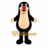 Black Mole Mascot Costume with Custom Logo Black Mole Mascot Costume with Custom Logo
