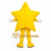 Yellow Star Mascot Costume with Custom Logo Yellow Star Mascot Costume with Custom Logo