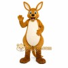 Brown Kangaroo Mascot Costume with Custom Logo Brown Kangaroo Mascot Costume with Custom Logo