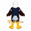 Brown Eagle Mascot Costume with Custom Logo Brown Eagle Mascot Costume with Custom Logo