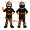 Black Viking Mascot Costume with Custom Logo Black Viking Mascot Costume with Custom Logo