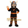 Black Viking Mascot Costume with Custom Logo Black Viking Mascot Costume with Custom Logo