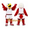 Red Eagle Mascot Costume with Custom Logo Red Eagle Mascot Costume with Custom Logo