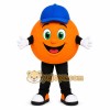Orange Fruit Mascot Costume with Custom Logo Orange Fruit Mascot Costume with Custom Logo