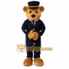 Brown Bear Mascot Costume with Custom Logo Brown Bear Mascot Costume with Custom Logo