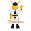 Yellow Bee Mascot Costume with Custom Logo Yellow Bee Mascot Costume with Custom Logo