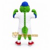 Green Alligator Mascot Costume with Custom Logo Green Alligator Mascot Costume with Custom Logo