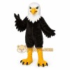 Black Eagle Mascot Costume with Custom Logo Black Eagle Mascot Costume with Custom Logo