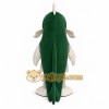 Green Fish Mascot Costume with Custom Logo Green Fish Mascot Costume with Custom Logo