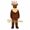 Brown Deer Mascot Costume with Custom Logo Brown Deer Mascot Costume with Custom Logo