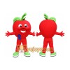 Red Apple Mascot Costume with Custom Logo Red Apple Mascot Costume with Custom Logo