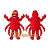 Red Lobster Mascot Costume with Custom Logo Red Lobster Mascot Costume with Custom Logo