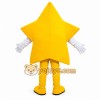 Yellow Star Mascot Costume with Custom Logo Yellow Star Mascot Costume with Custom Logo