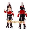 Red Roman Warrior Mascot Costume with Custom Logo Red Roman Warrior Mascot Costume with Custom Logo