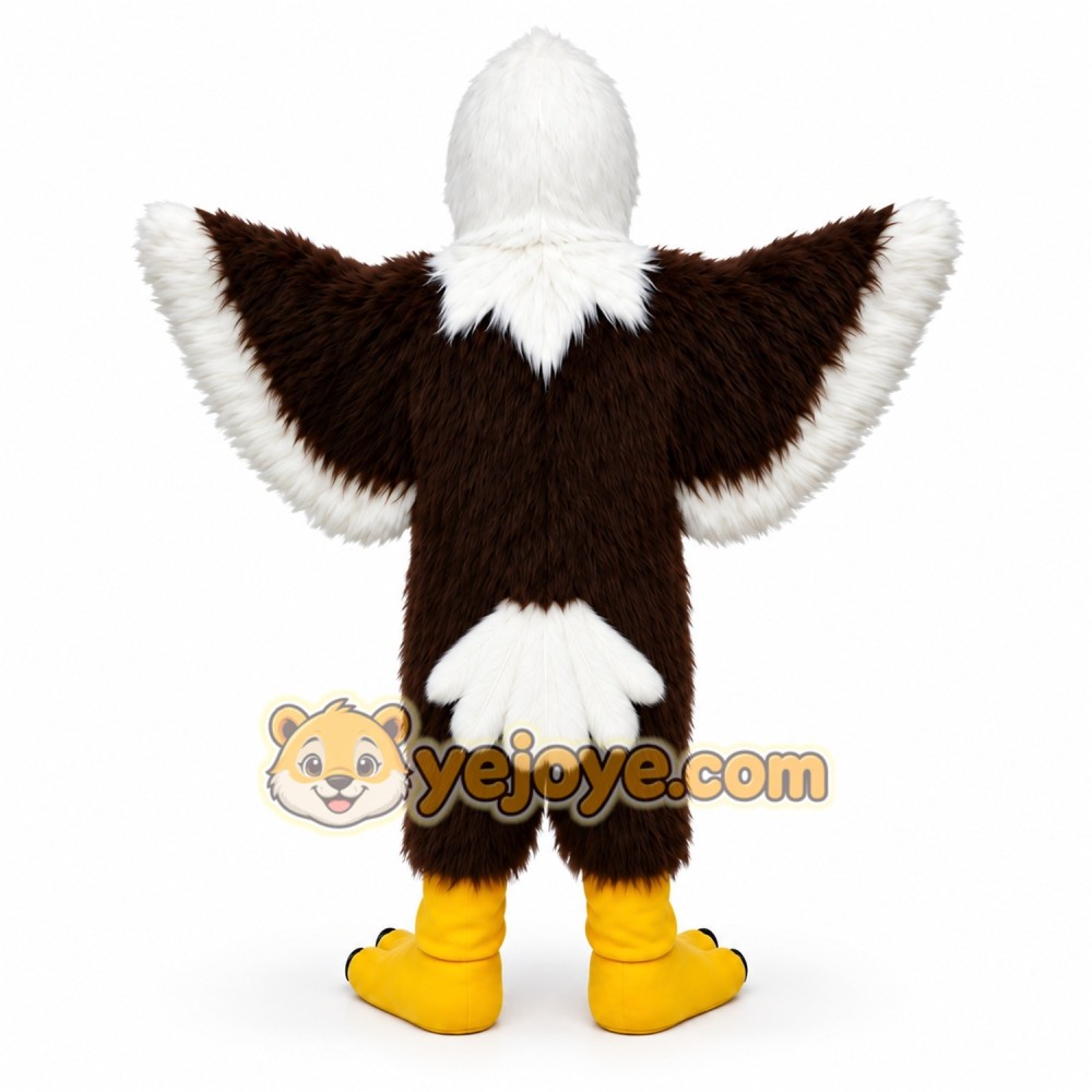 Black Bird Mascot Costume with Custom Logo Black Bird Mascot Costume with Custom Logo