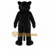 Black Panther Mascot Costume with Custom Logo Black Panther Mascot Costume with Custom Logo