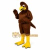 Brown Bird Mascot Costume with Custom Logo Brown Bird Mascot Costume with Custom Logo