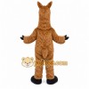 Brown Llama Mascot Costume with Custom Logo Brown Llama Mascot Costume with Custom Logo