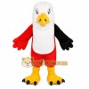 Red Eagle Mascot Costume with Custom Logo Red Eagle Mascot Costume with Custom Logo