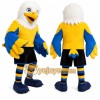 Yellow Bird Mascot Costume with Custom Logo Yellow Bird Mascot Costume with Custom Logo