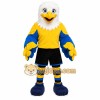 Yellow Bird Mascot Costume with Custom Logo Yellow Bird Mascot Costume with Custom Logo