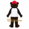 Brown Bear Mascot Costume with Custom Logo Brown Bear Mascot Costume with Custom Logo