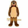 Brown Dog Mascot Costume with Custom Logo Brown Dog Mascot Costume with Custom Logo