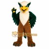 Brown Griffin Mascot Costume with Custom Logo