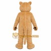 Tan Cougar Mascot Costume with Custom Logo Tan Cougar Mascot Costume with Custom Logo