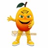 Yellow Fruit Mascot Costume with Custom Logo Yellow Fruit Mascot Costume with Custom Logo
