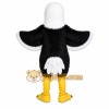 Black Eagle Mascot Costume with Custom Logo Black Eagle Mascot Costume with Custom Logo