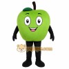Green Apple Mascot Costume with Custom Logo Green Apple Mascot Costume with Custom Logo